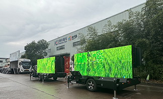 LED宣传拖车：可折叠升降旋转，让户外广告灵活部署